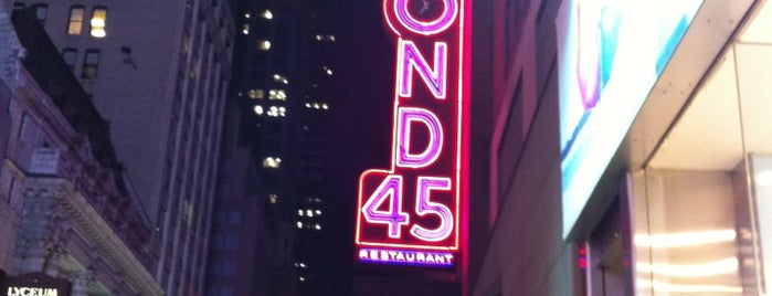 Bond 45 is one of Comidita NY.