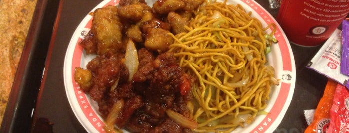 Panda Express is one of Lunch.