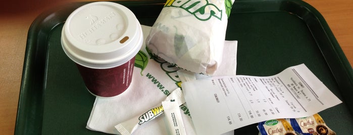 SUBWAY is one of вкусно.