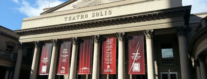Teatro Solís is one of Montevideo, Uruguay.