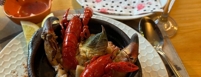 Las Buenas Brasas is one of Top picks for Seafood Restaurants.