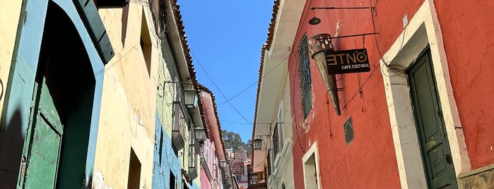 Calle Jaén is one of La Paz, Bolivia.