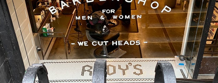 Rudy's Barbershop is one of New York City Guide.