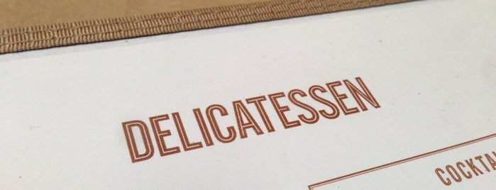 Delicatessen is one of USA 2013.