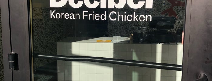 Decibel Korean Fried Chicken is one of Cincy.