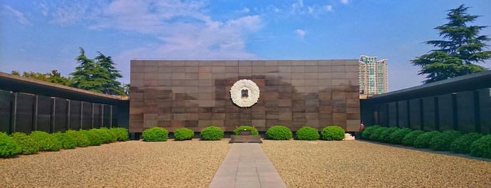 The Memorial Hall of the Victims in Nanjing Massacre by Japanese Invaders is one of Nanjing Touristic spots.