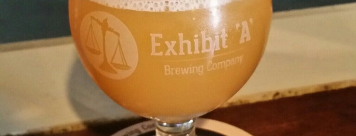 Exhibit A Brewing is one of Breweries.