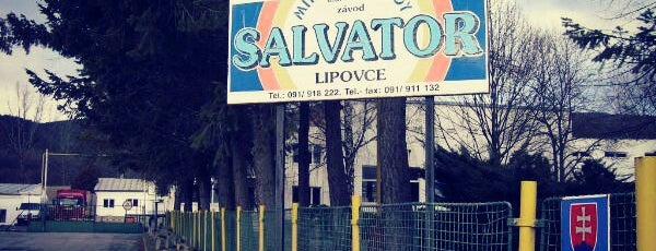 Minerálny prameň Salvator is one of Lipovce.