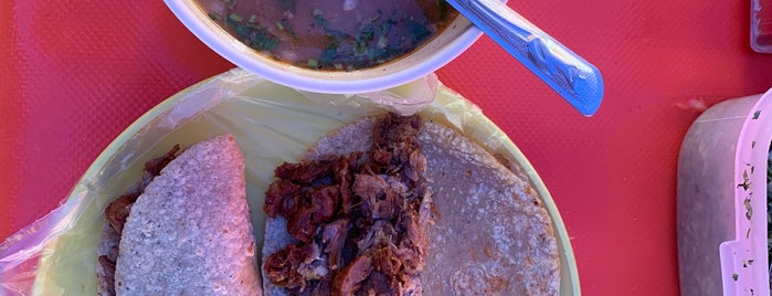 Barbacoa "Mejia" is one of A comer.