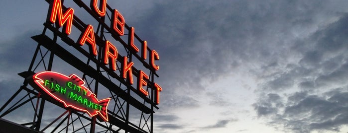 Pike Place Market is one of SEATTLE.