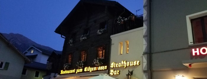 Restaurant Eidgenossen is one of Lugares favoritos de Orietta.