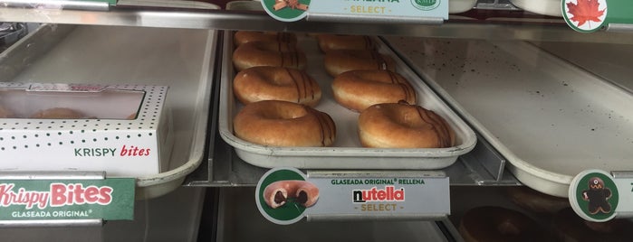 Krispy Kreme is one of My favorite check in :).