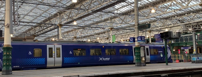 Platform 10 is one of Edinburgh Waverley Platforms.