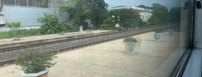Tha Rua Railway Station (SRT1039) is one of MRT-BTS-ARL-SRT-BRT.