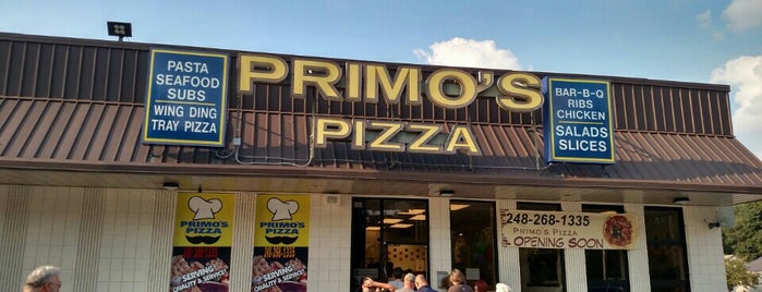 Primo's Pizza is one of Pizza Places I've been to..
