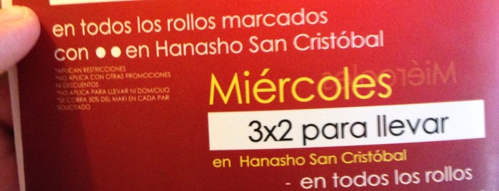 Hanasho Sushi Bar is one of sancris.