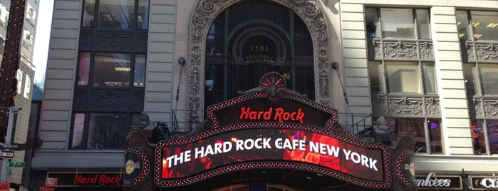 Hard Rock Cafe is one of Restaurantes em NYC.