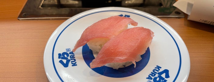 Kura Sushi is one of Lieux qui ont plu à Masahiro.