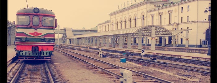 Железнодорожный вокзал Витебск / Vitebsk Railway Station is one of поездки, путешествия.