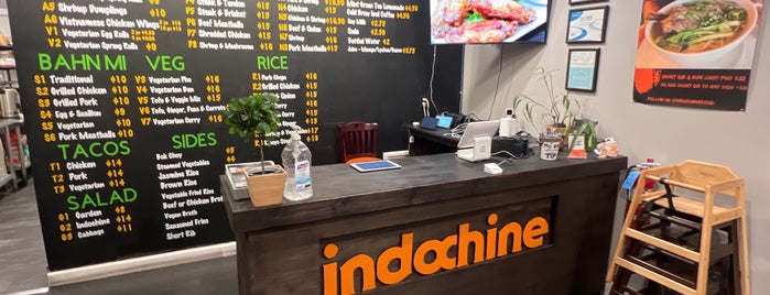 Indochine is one of Food to try.