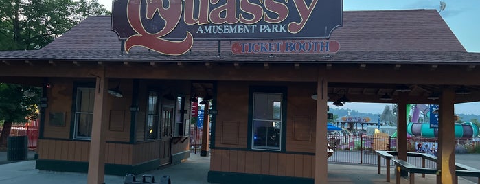 Quassy Amusement Park is one of Toddler Friendly CT.