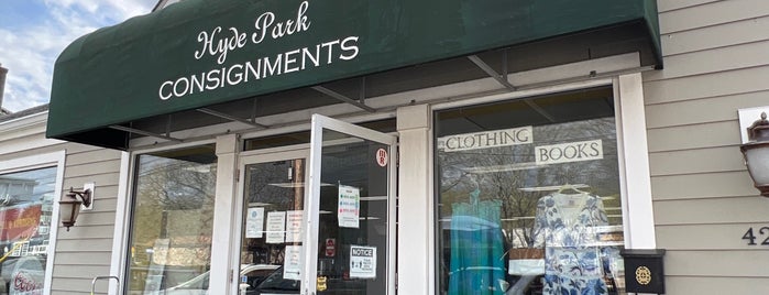 Hyde Park Consignments is one of THRIFT.