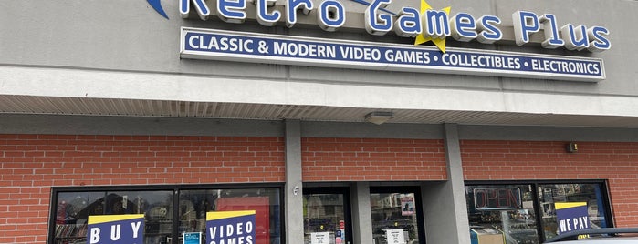Retro Games Plus is one of Favorite Places.