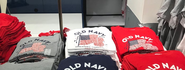 Old Navy is one of favorite stores.