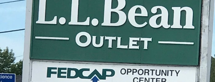 L.L.Bean Outlet is one of Maine.