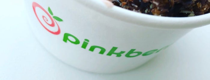 Pinkberry is one of Houston Desserts.