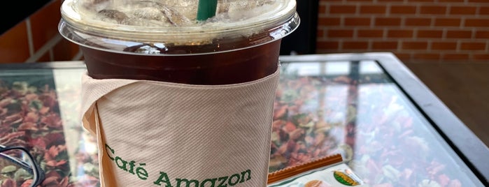 Café Amazon is one of Coffee shop around industrial park.
