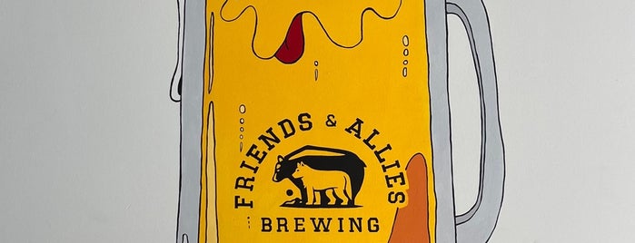 Friends and Allies Brewing is one of Austin.