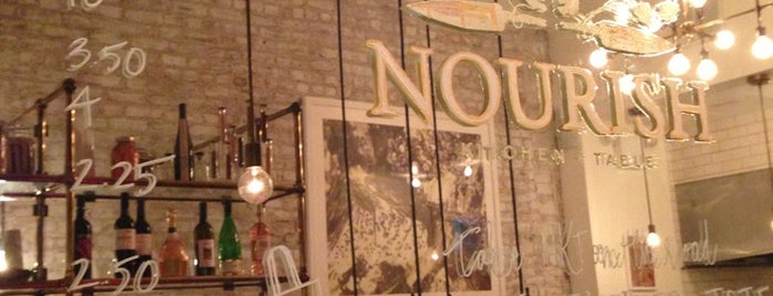 Nourish Kitchen + Table is one of NYC.