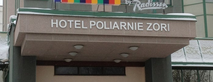 Park Inn Poliarnie Zori is one of สถานที่ที่ Evgeniia ถูกใจ.