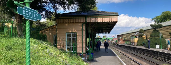 Ropley Railway Station (Watercress Line) is one of My Rail Stations.