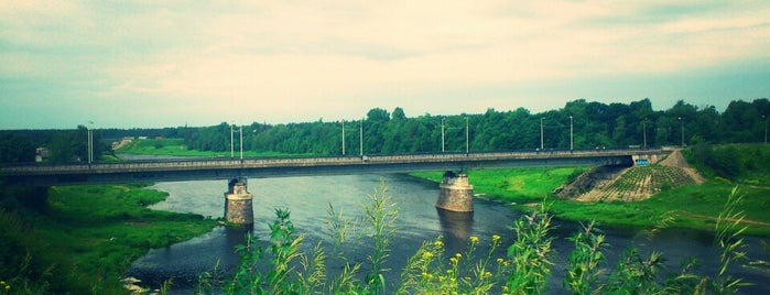 Мост через Лугу is one of Анжелика : понравившиеся места.