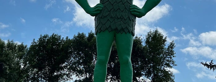Jolly Green Giant Statue is one of I-90/I-80.
