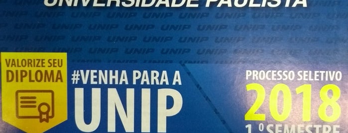 Universidade Paulista (UNIP) is one of Sao paulo.