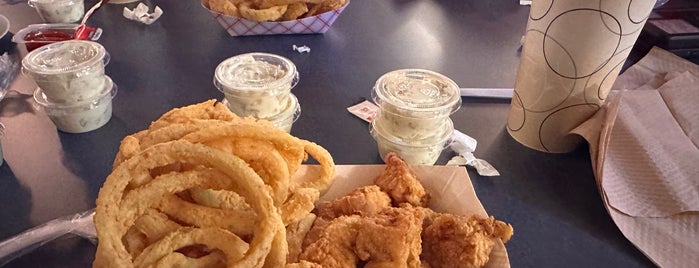 The Clam Box is one of Places to go.