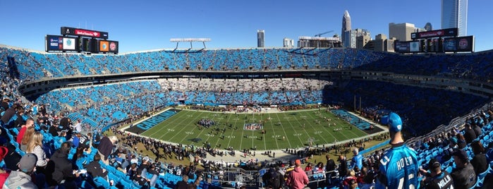 Bank of America Stadium is one of Sporting Venues To Visit....