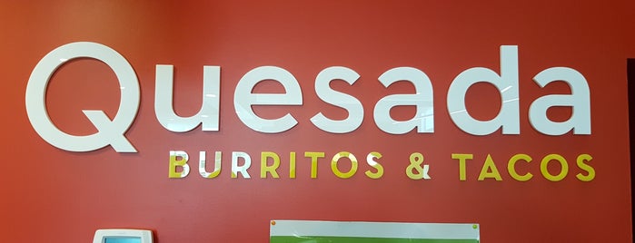 Quesada Burritos & Tacos is one of Ben'in Beğendiği Mekanlar.