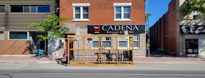 Cadenas Restaurant &Tapas Bar is one of Ottawa.