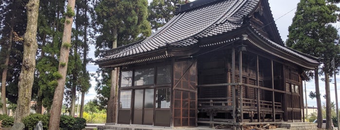 櫟原神社 is one of 式内社 越中国.