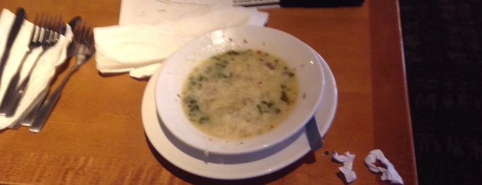 Olive Garden is one of When it's time to eat.