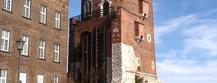 Sandomierska Tower is one of Kraków.