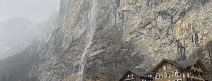 Staubbachfall is one of Grindelwald 🇨🇭.