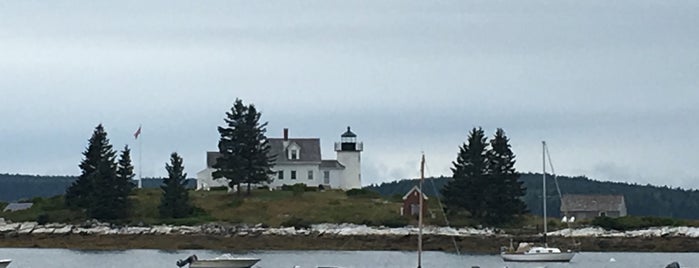 Pumpkin Island Lighthouse is one of Lighthouses - USA (New England).