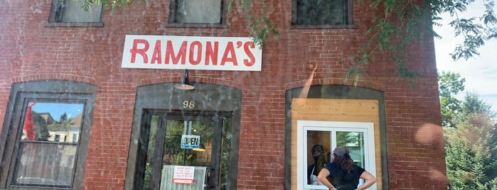 Ramona’s is one of Portland, Maine Recommendations.