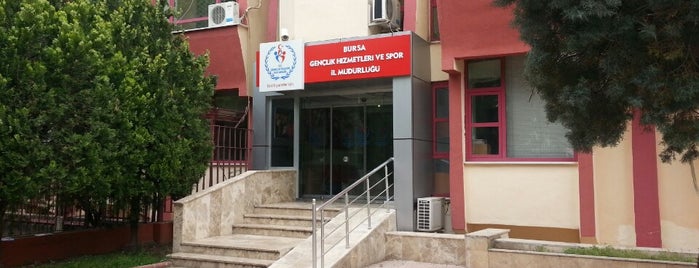 Bursa Gençlik Hizmetleri ve Spor Ìl Müdürlüğü is one of Çağrı : понравившиеся места.