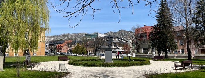 Njegošev park is one of Karadağ.